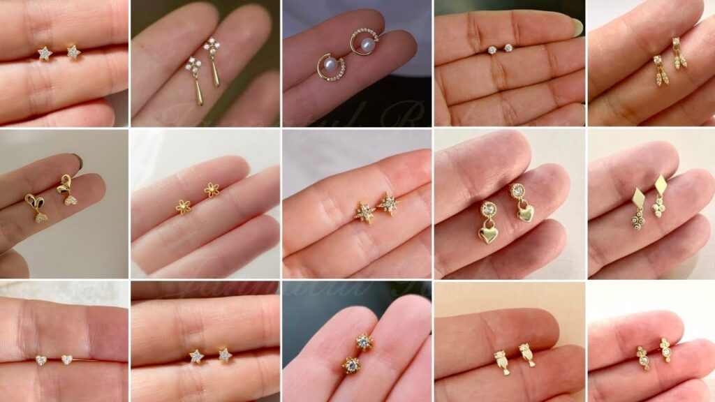 Cute Gold Earrings