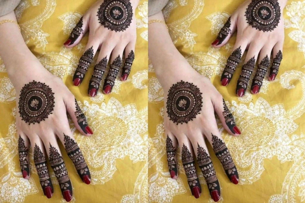 Karwa Chauth Mehndi Design 2024