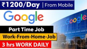 Google Work From Home Job