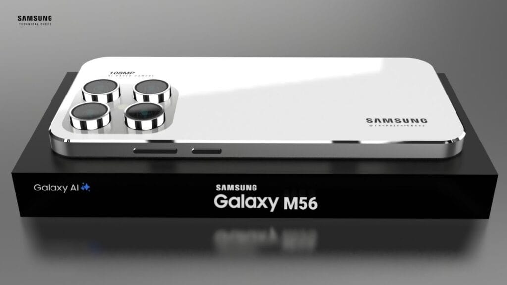 Samsung Galaxy M56 Front Display Image