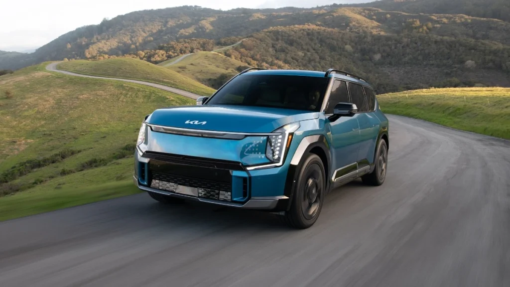 Kia EV9 GT Line Electric SUV with luxury design and premium features