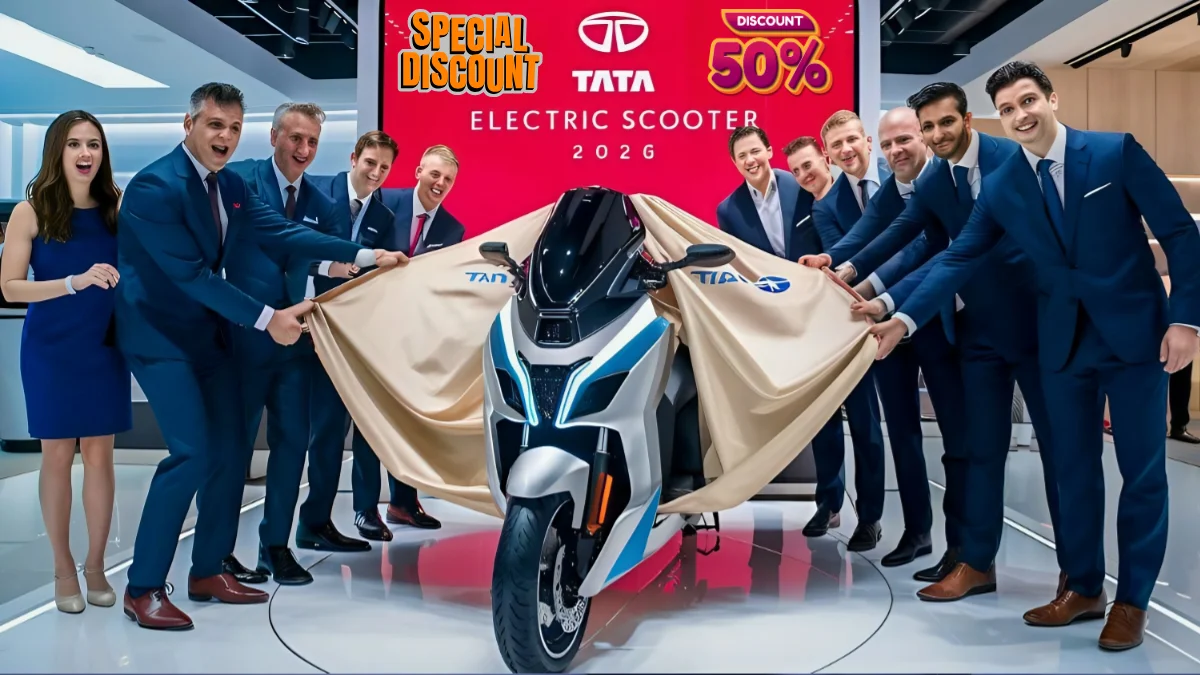 TATA Electric Scooter: सिर्फ ₹39,999 में धमाकेदार एंट्री, 200 KM की रेंज और 2 घंटे में फुल चार्ज