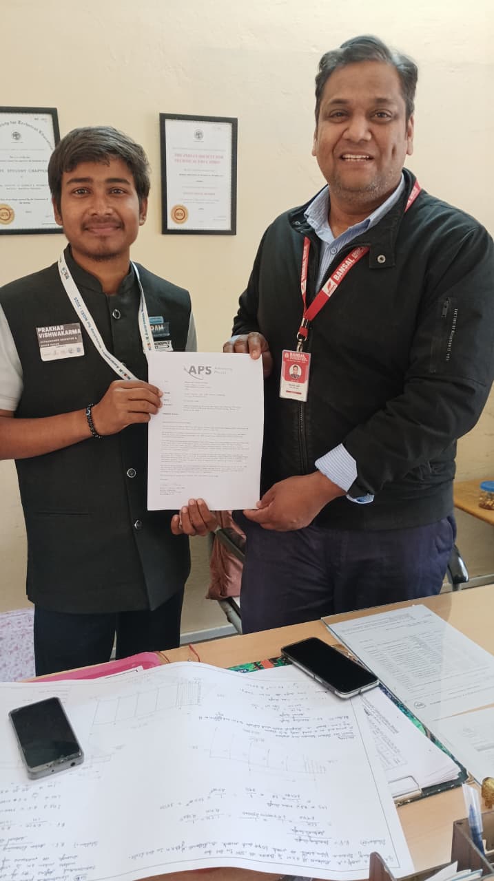 MP Young Missile Man अमेरिका में गूंजेगा मध्य प्रदेश का नाम युवा मिसाइल मैन प्रखर विश्वकर्मा