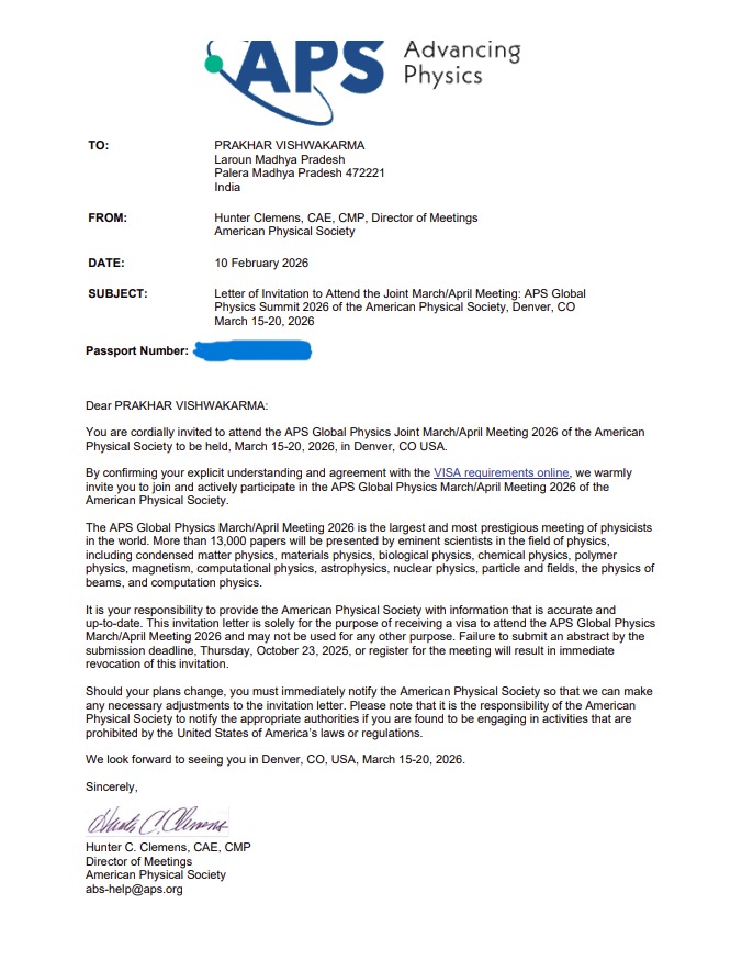 MP Young Missile Man अमेरिका में गूंजेगा मध्य प्रदेश का नाम युवा मिसाइल मैन प्रखर विश्वकर्मा